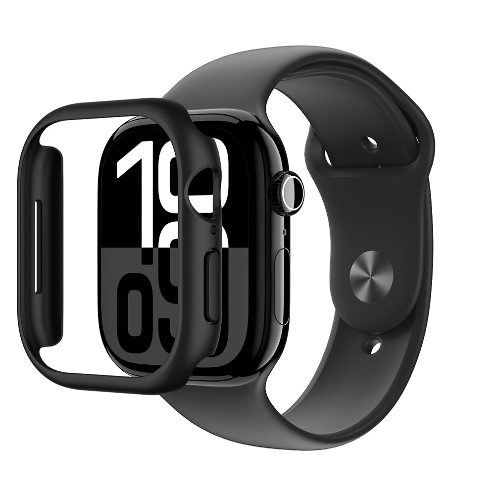 Amazingthing Radix Minimal FrameLite Apple Watch 10 46mm Sert PC Kasa Koruyucu - 1 Amazingthing Radix Minimal FrameLite Apple Watch 10 46mm Sert PC Kasa Koruyucu - 1